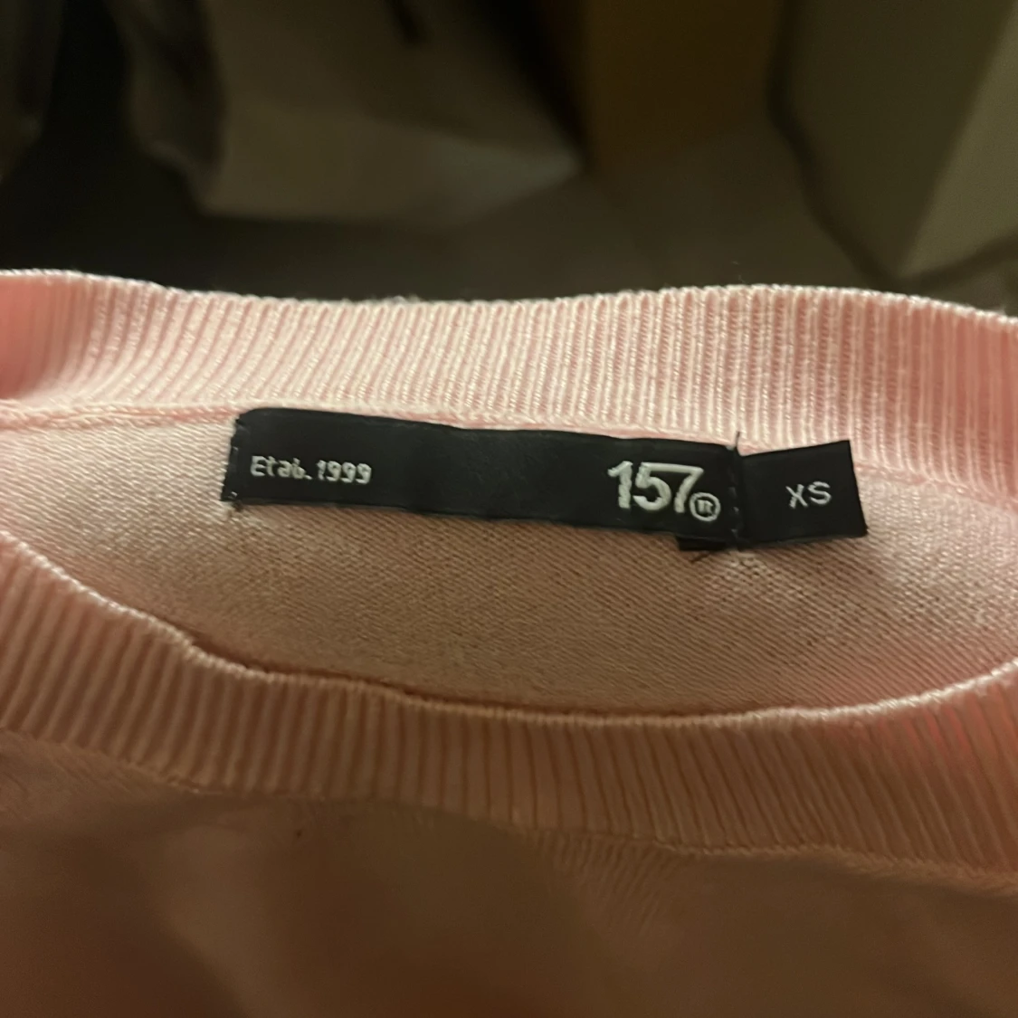 Ljusrosa stickad tröja från 157 XS - 2