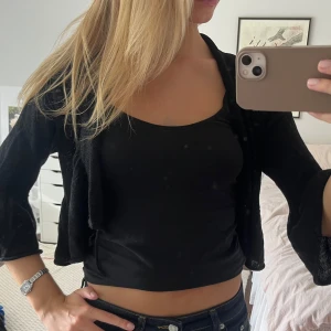 Svart bolero - Svart fin bolero 