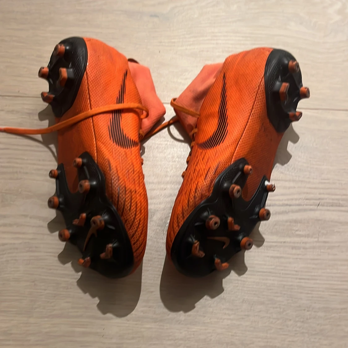 Nike Mercurial orange fotbollsskor - 3