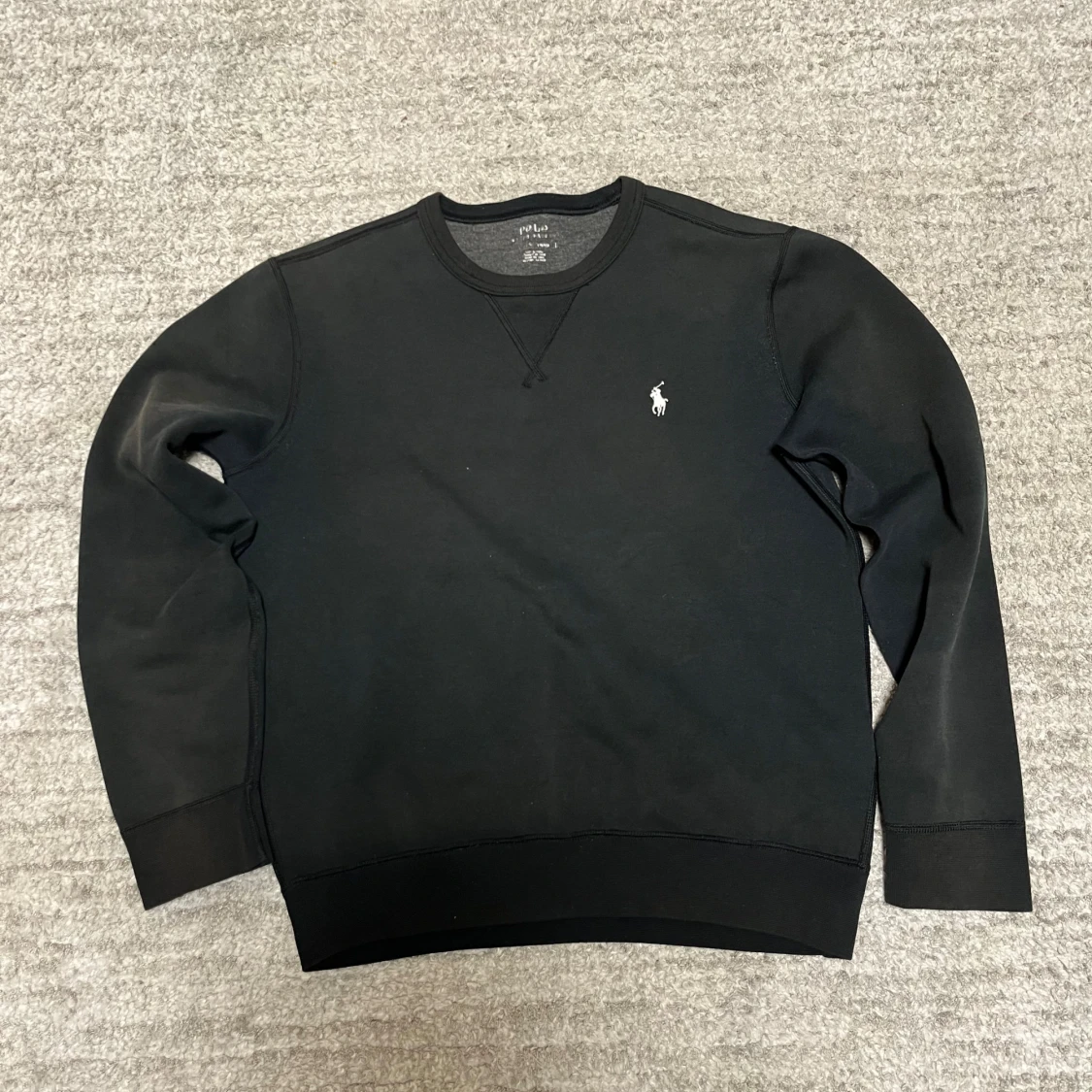 Svart crewneck från Polo Ralph Lauren