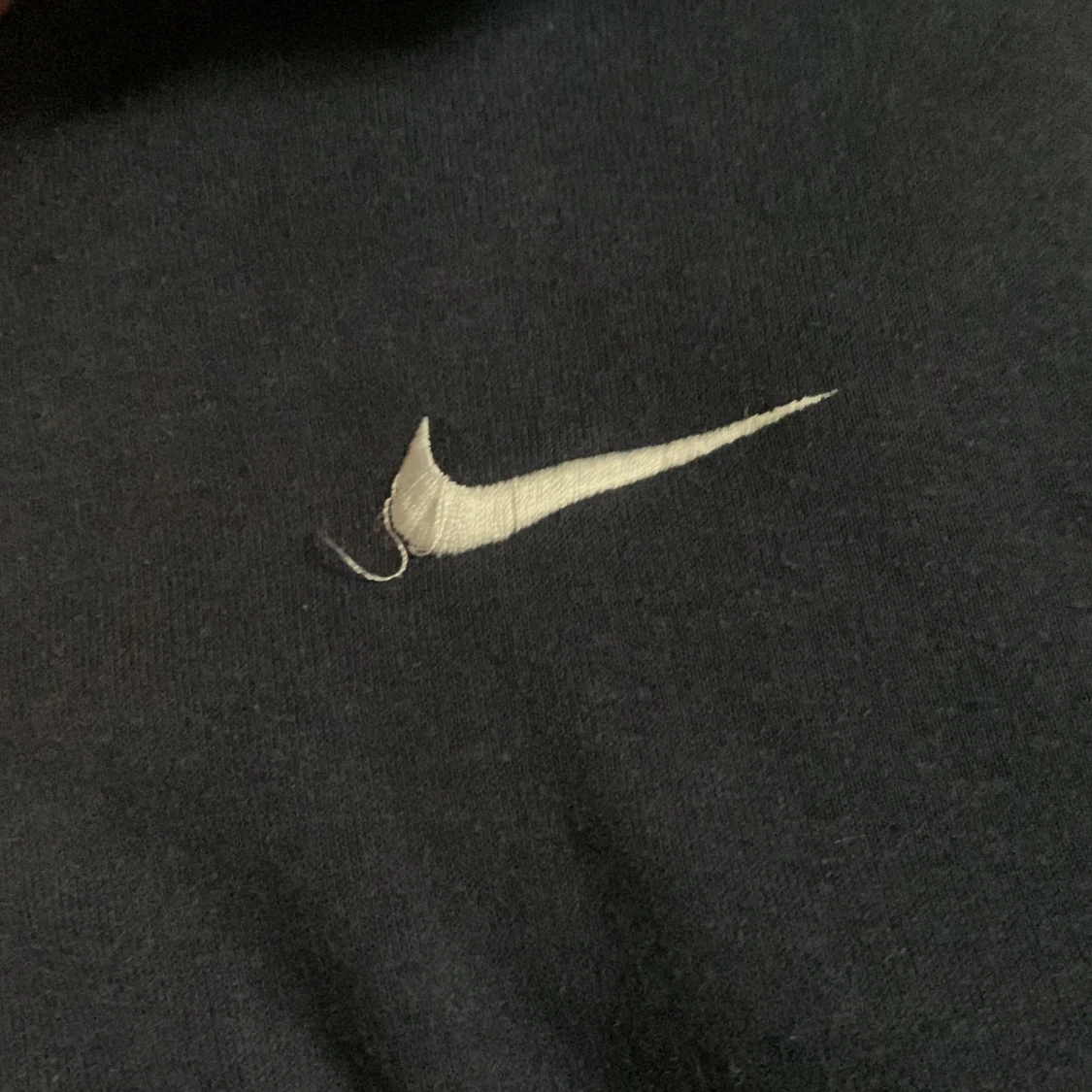 Mörkblå Nike hoodie XL - 3
