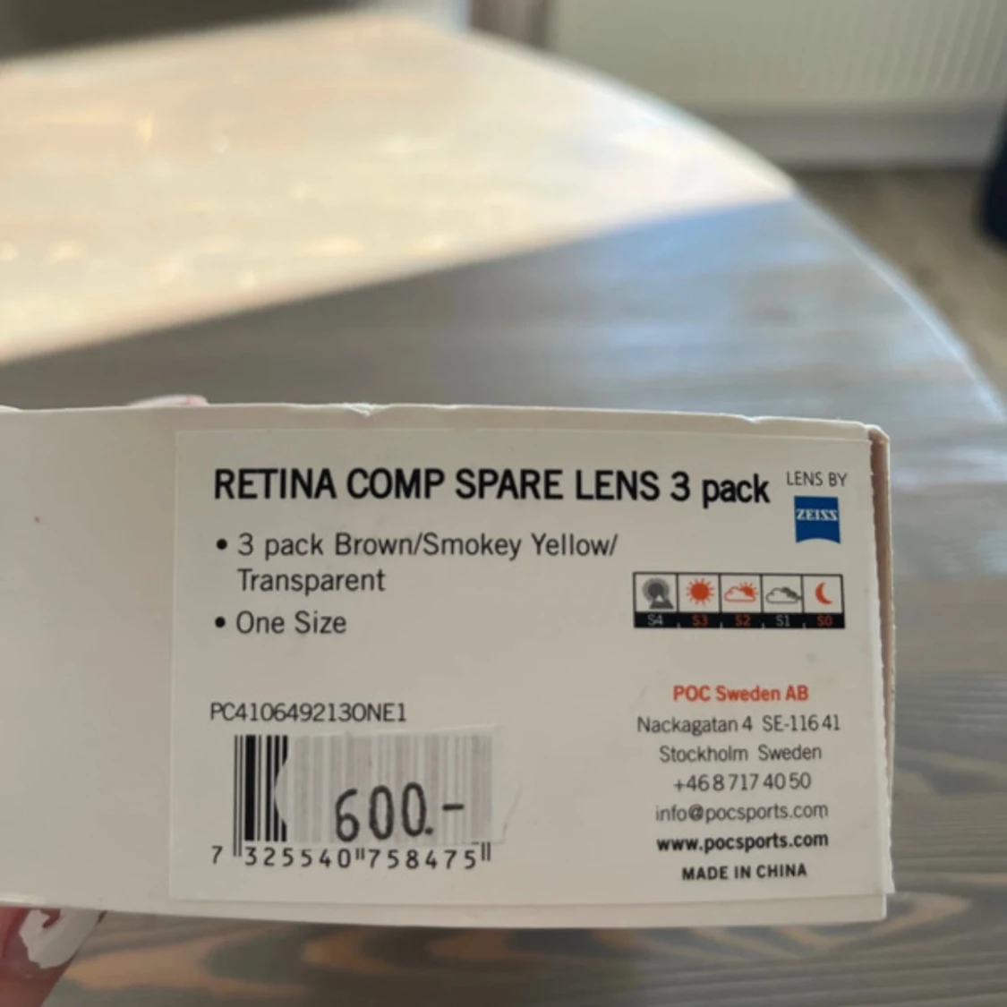 POC Retina Comp spare lens 3-pack - 1