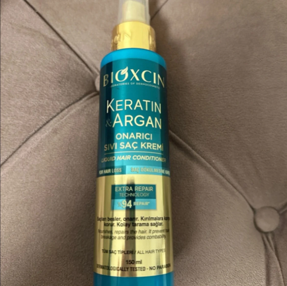 Bioxcin Keratin & Argan hårkräm