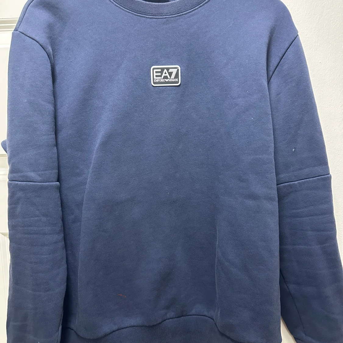 Blå sweatshirt från EA7 Emporio Armani - 2
