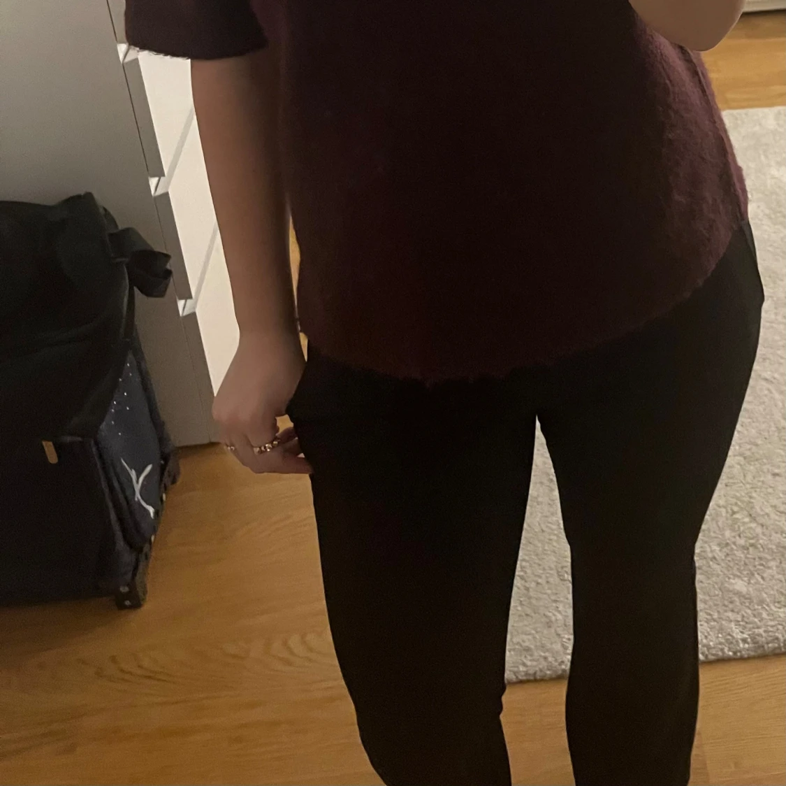 Svarta kostymbyxor  - 1