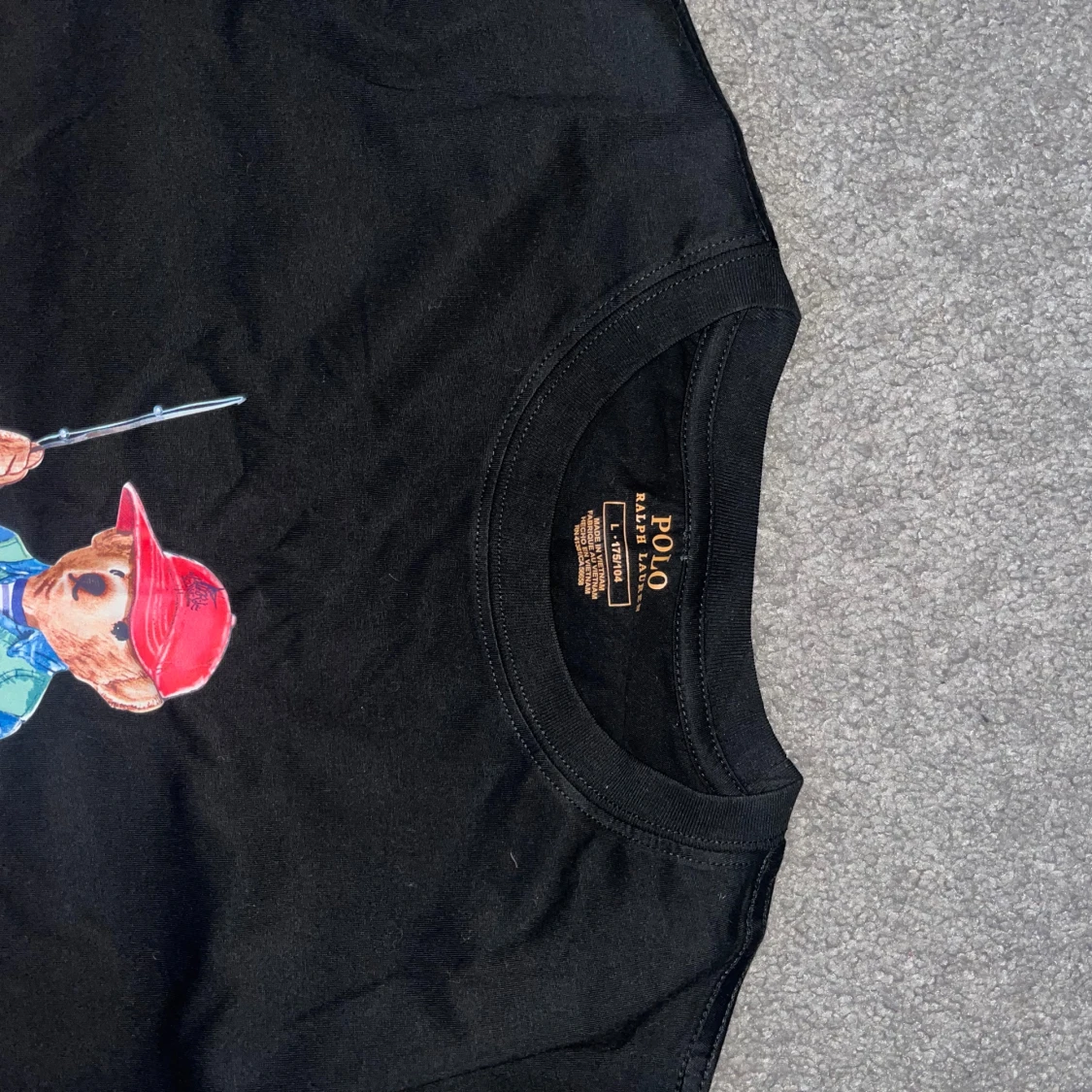 Svart Polo Bear t-shirt från Ralph Lauren - 2