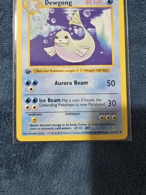 Dewgong #25 1st Edition! - 1st Edition!