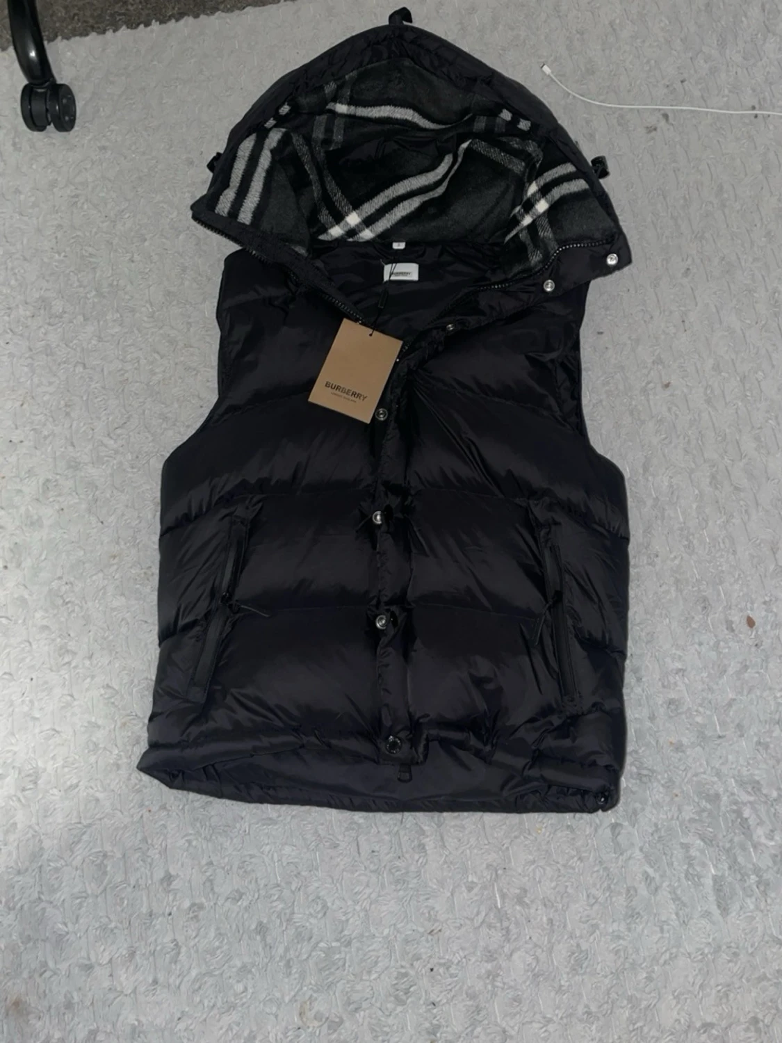 Burberry dunjacka med avtagbara ärmar – 2-i-1 (jacka + väst) - 2