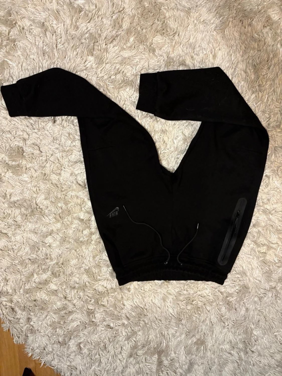 Svart nike tracksuit. - 3