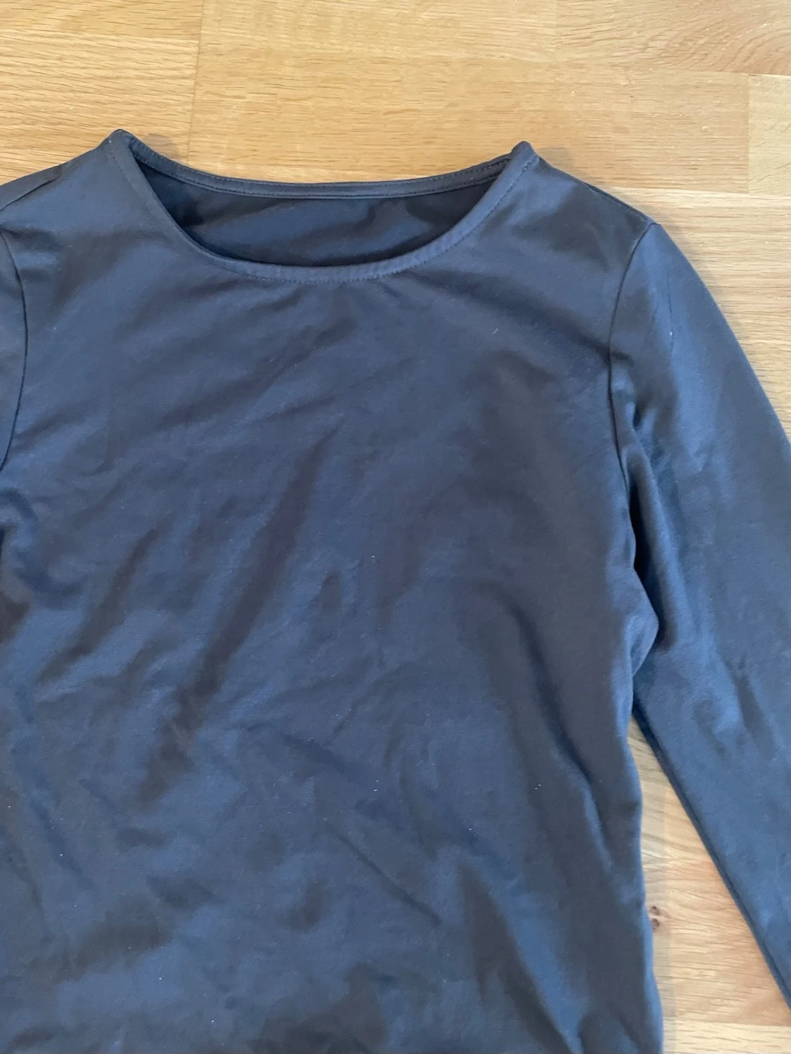 Grå långärmad topp - 2