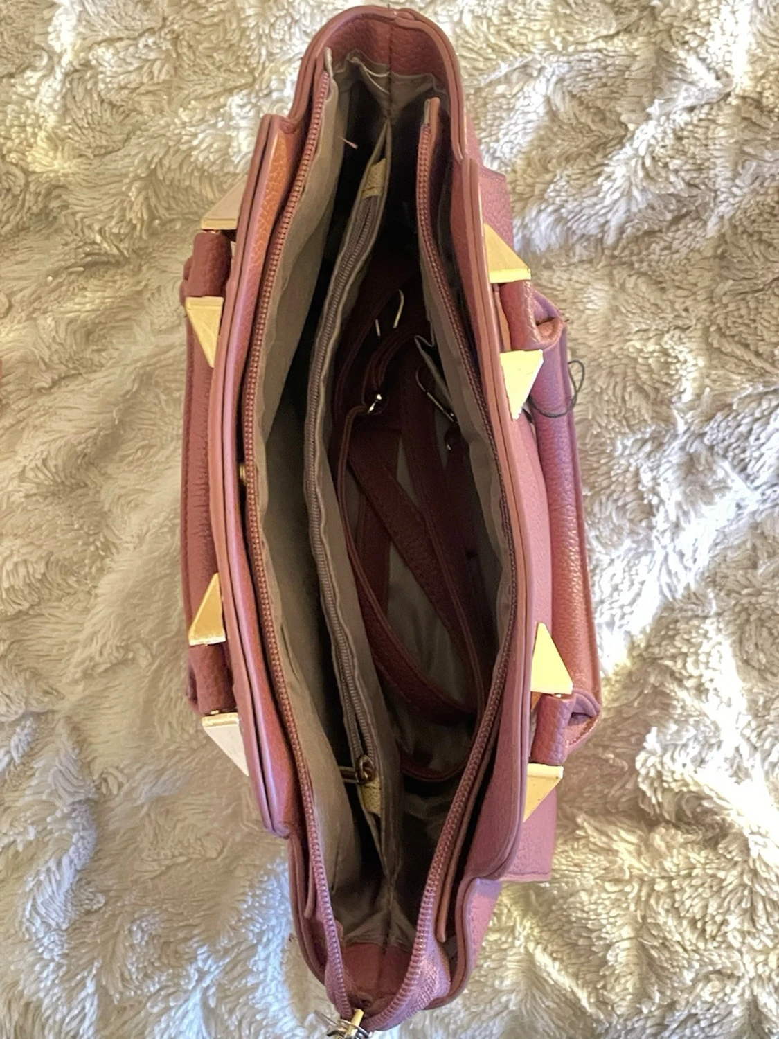 Rosa handväska från Alimathy - 5