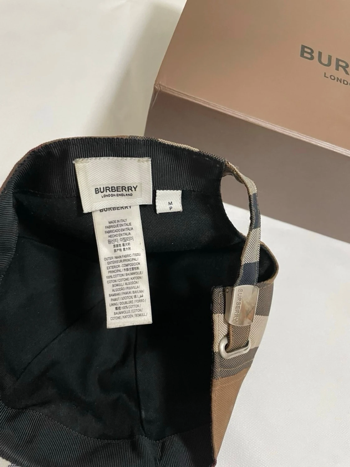  Burberry keps i bomull - 1