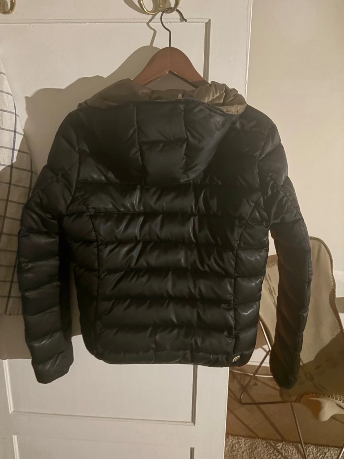 Svart grå pufferjacka från Colmar - 1