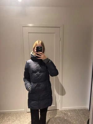 Mörkblå dunjacka  - Supervarm & skön!!