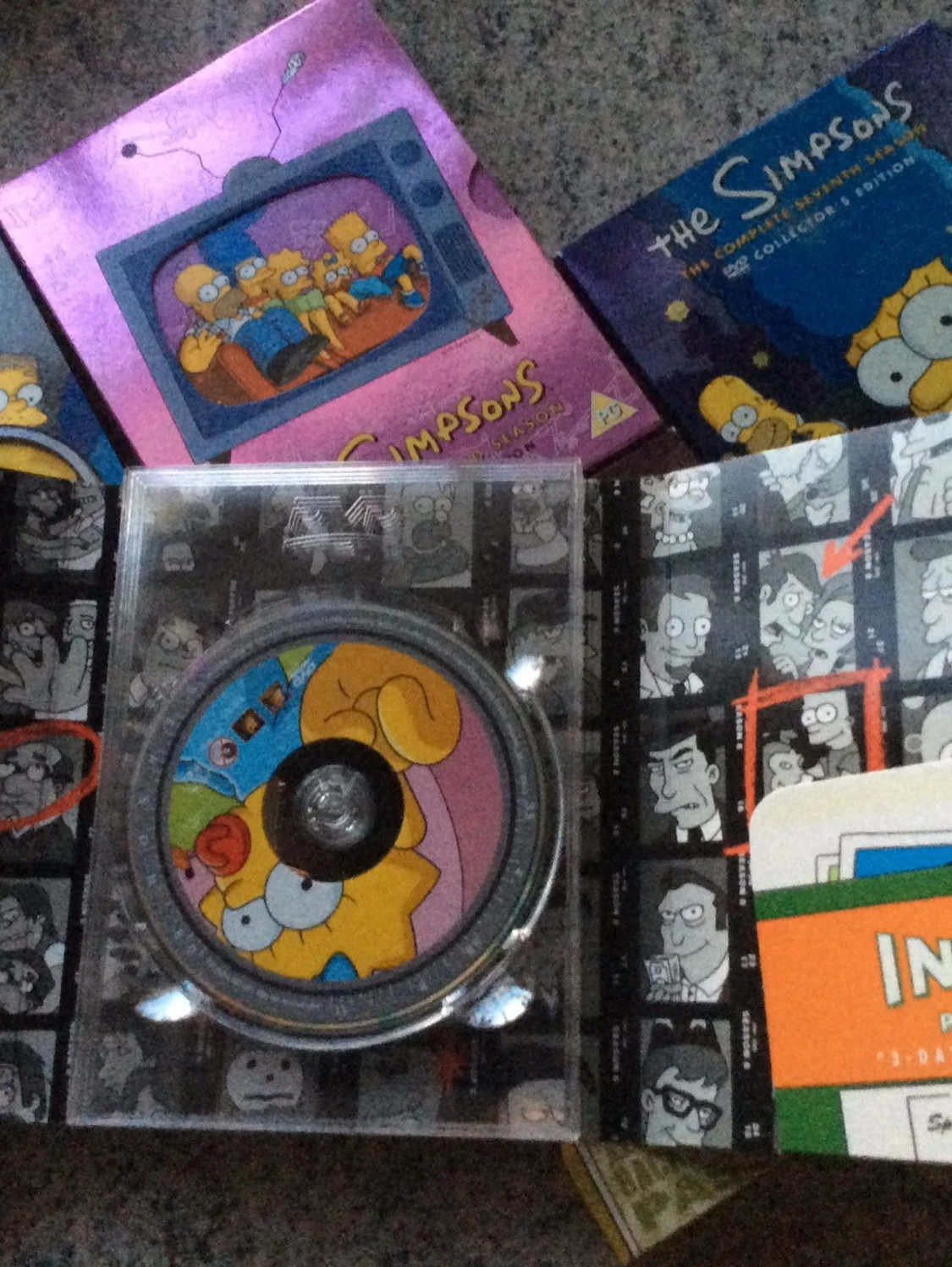 Simpsons boxar 4 st i nyskick  - 1