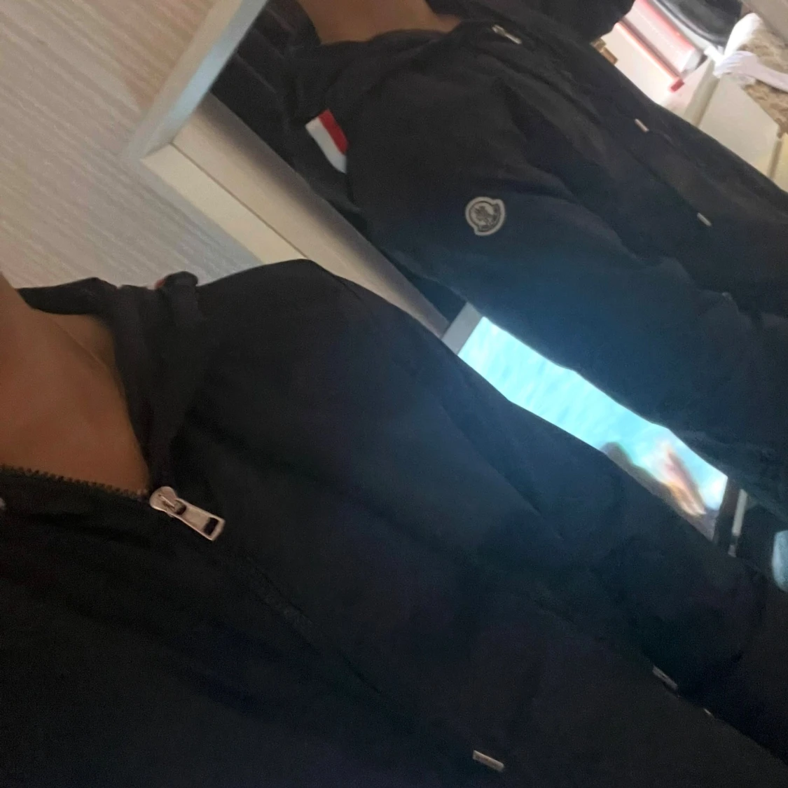 Svart vindjacka från Moncler - 1