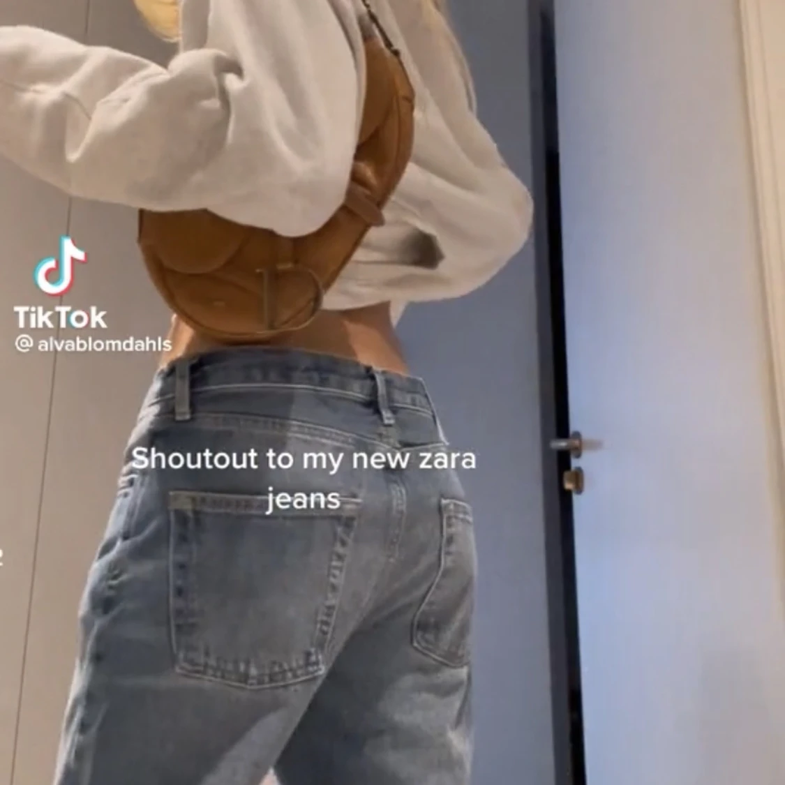 Zara låga jeans - 1