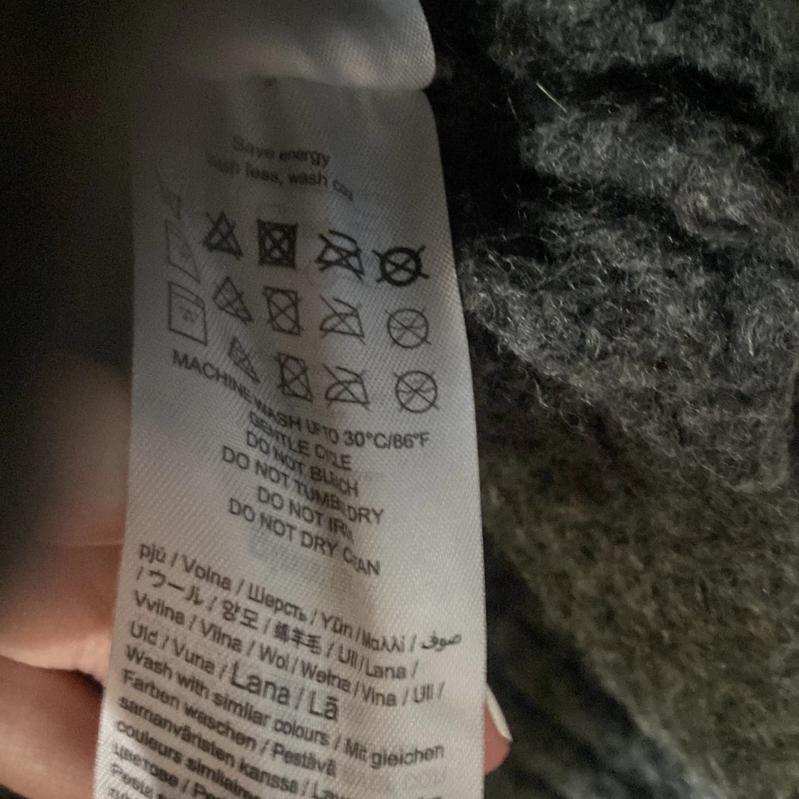 Grå stickad tröja från Gina Tricot - 3