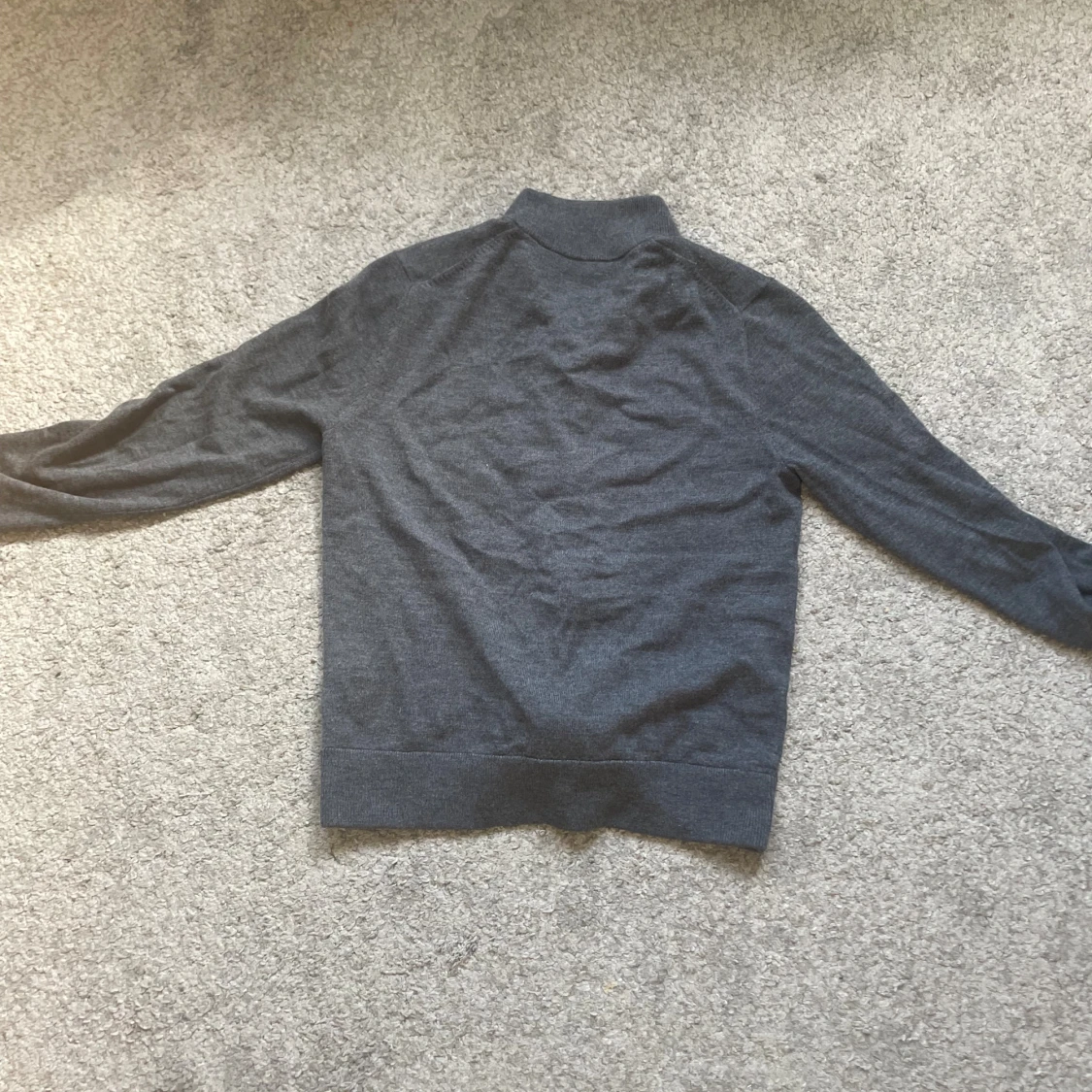 Grå merinoull kofta från These Glory Days - 1