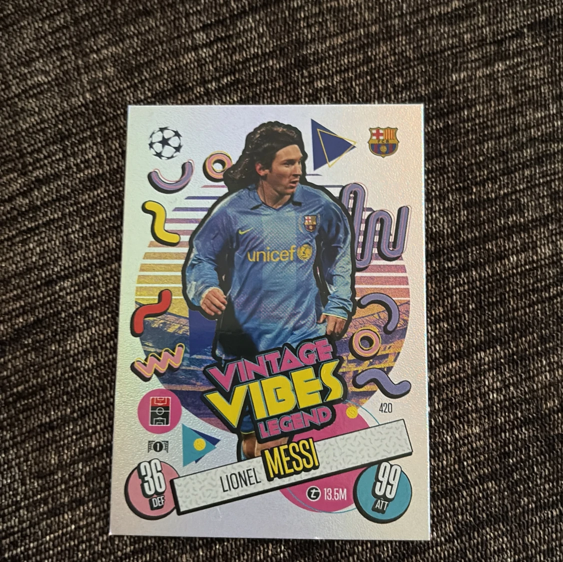 Vintage Vibes Legend - Lionel Messi