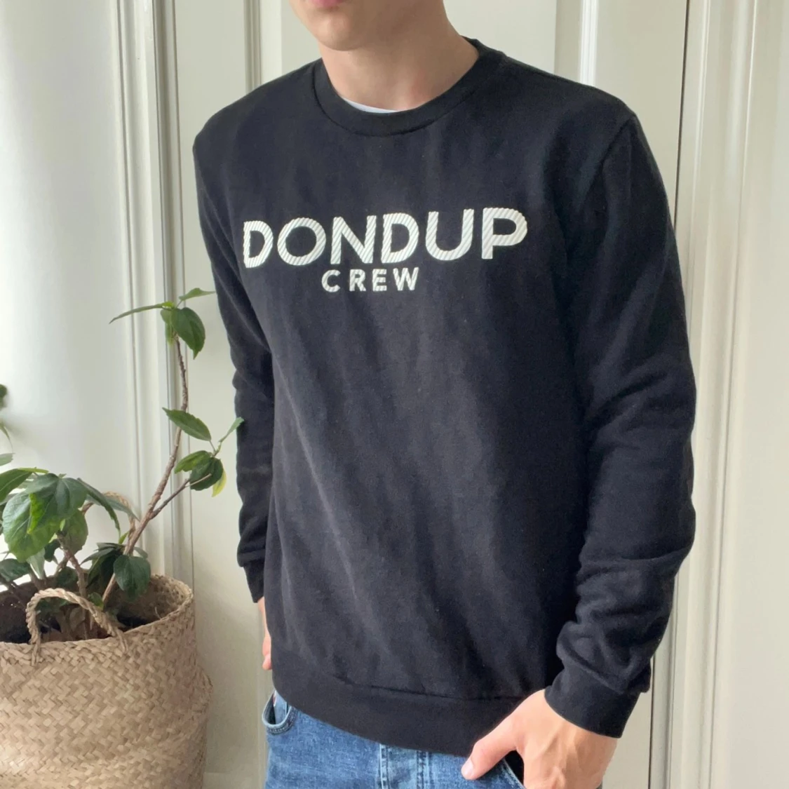 Dondup sweatshirt svart L - 4
