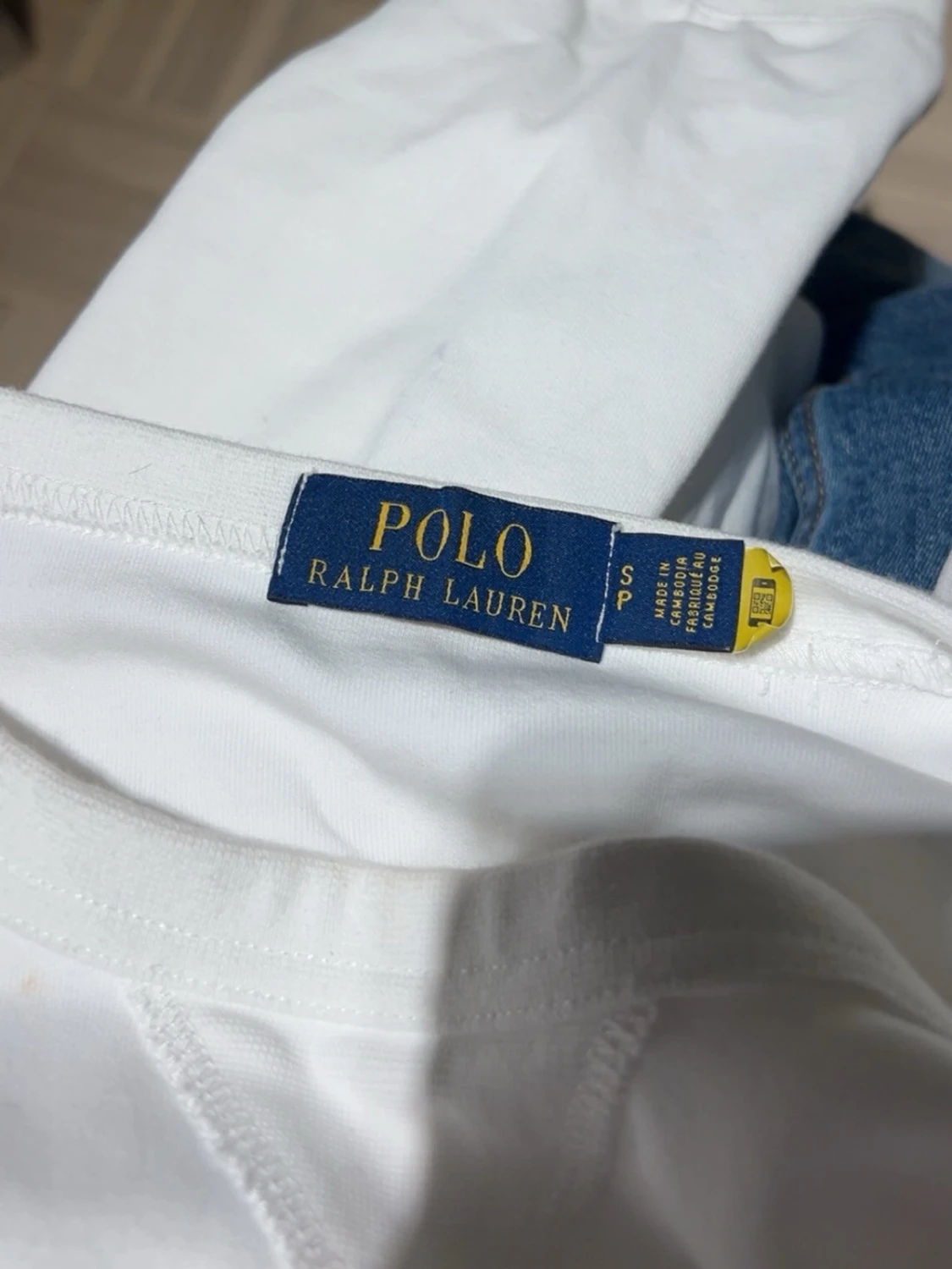 Vit stickad tröja från Polo Ralph Lauren - 1