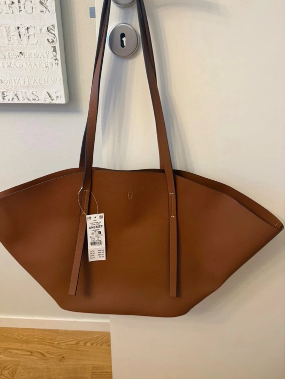 Tote väska brun Gina tricot  - 2