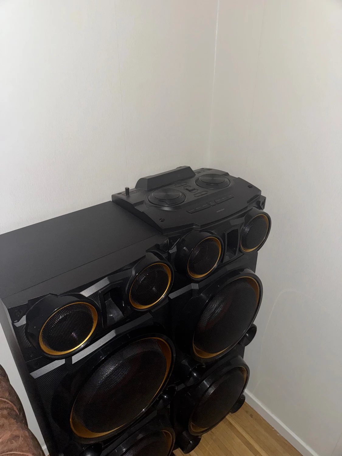 Kraftfullt högtalarsystem med DJ-kontroll - 1