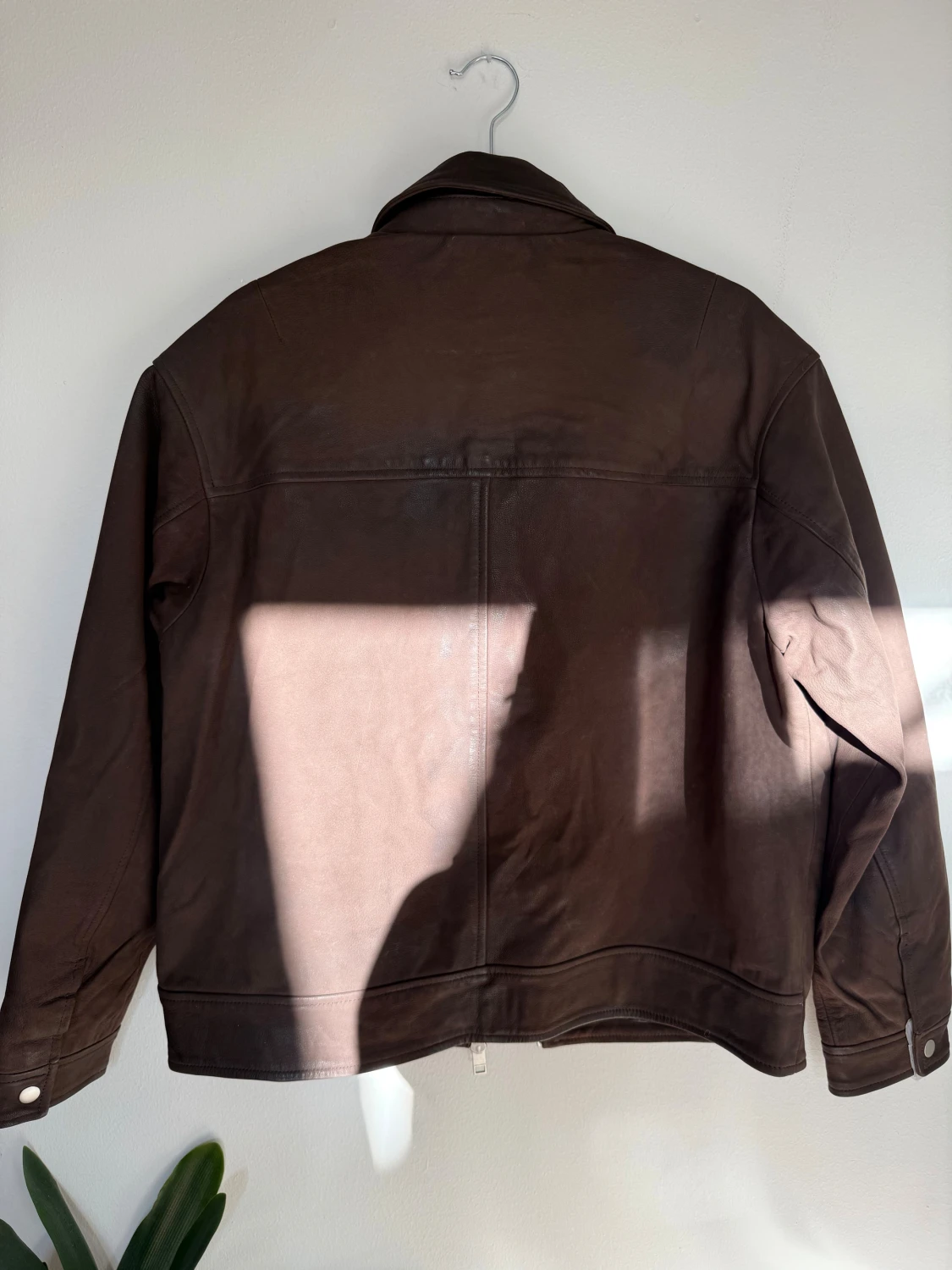 Brun skinnjacka från Jack & Jones - 1