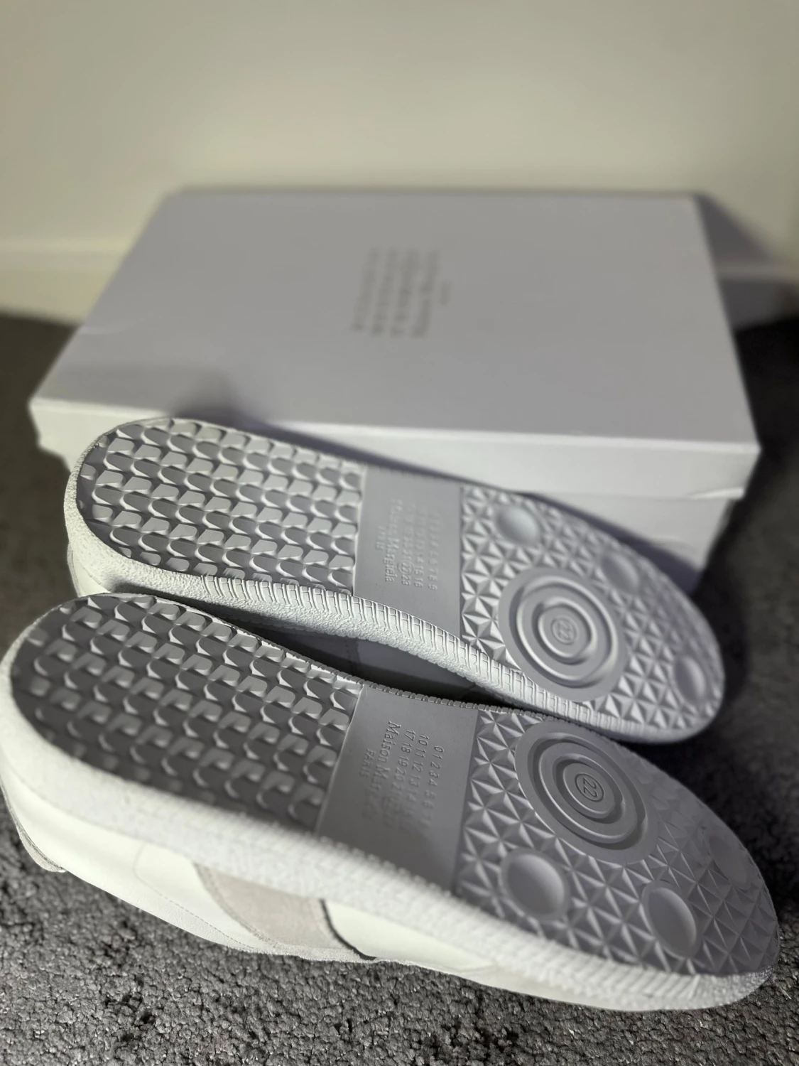 Maison Margiela Gats sneakers vit/grå - 7