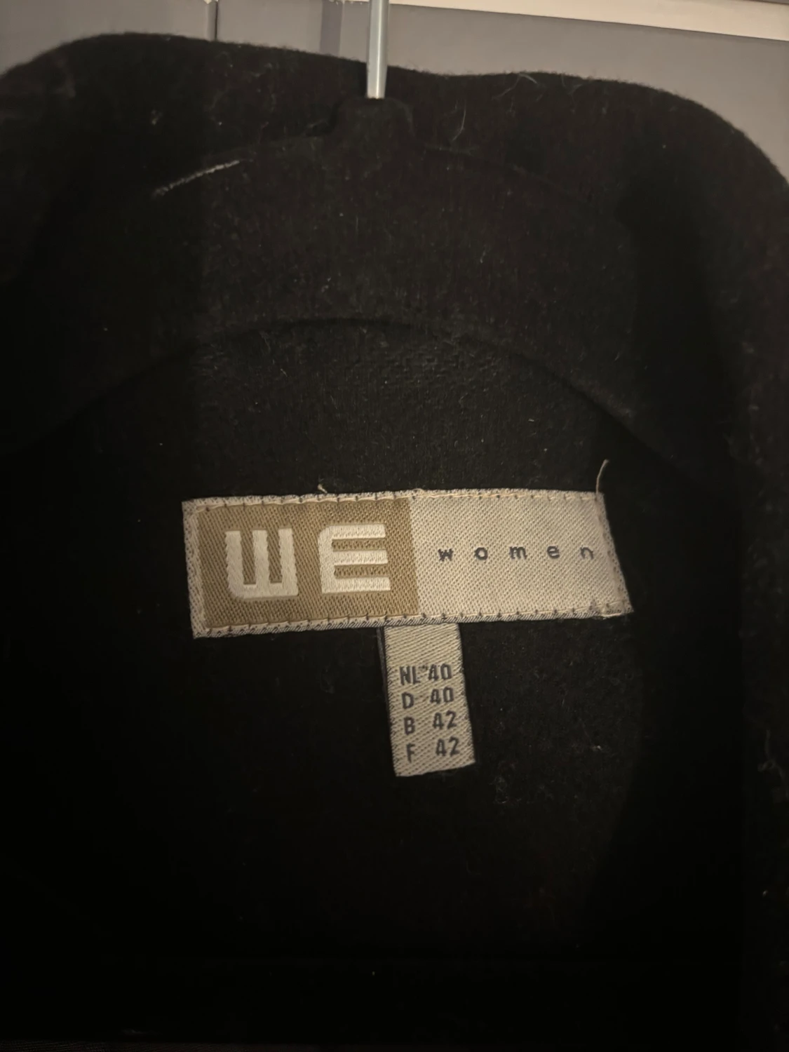 Svart kappa från WE Women, strl 40 - 2