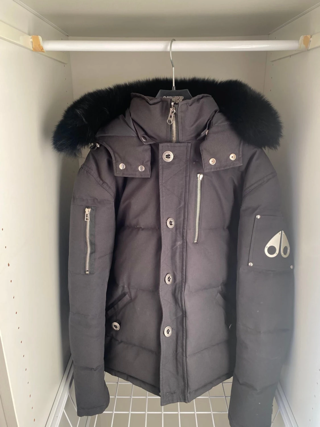 Svart dunjacka Moose Knuckles - 6