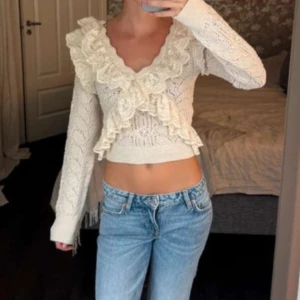 Zara spets topp - Zara tröja med spets