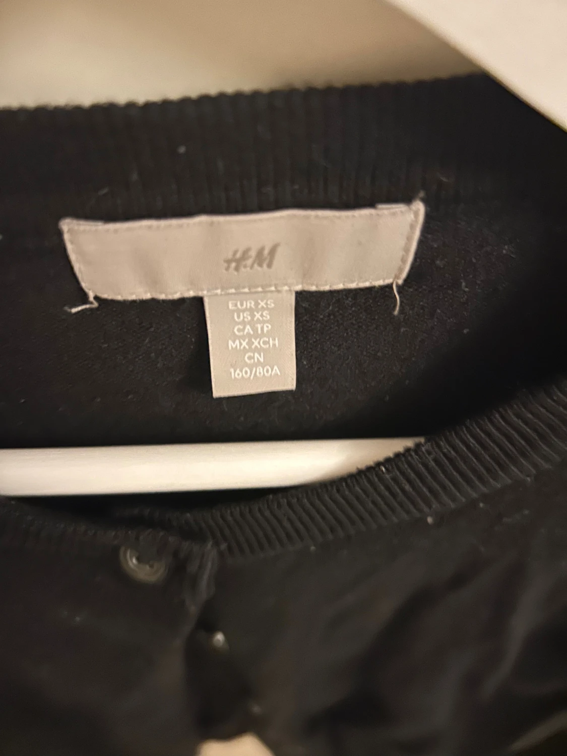 Svart kofta från H&M XS - 1