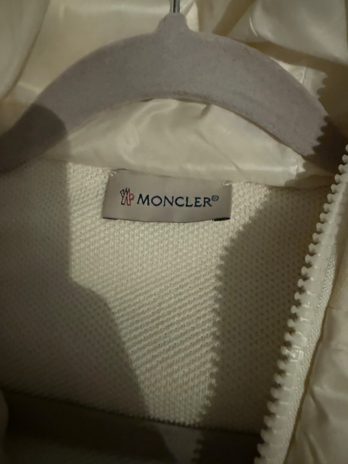 Moncler Cardigan Jacka Vit - 4