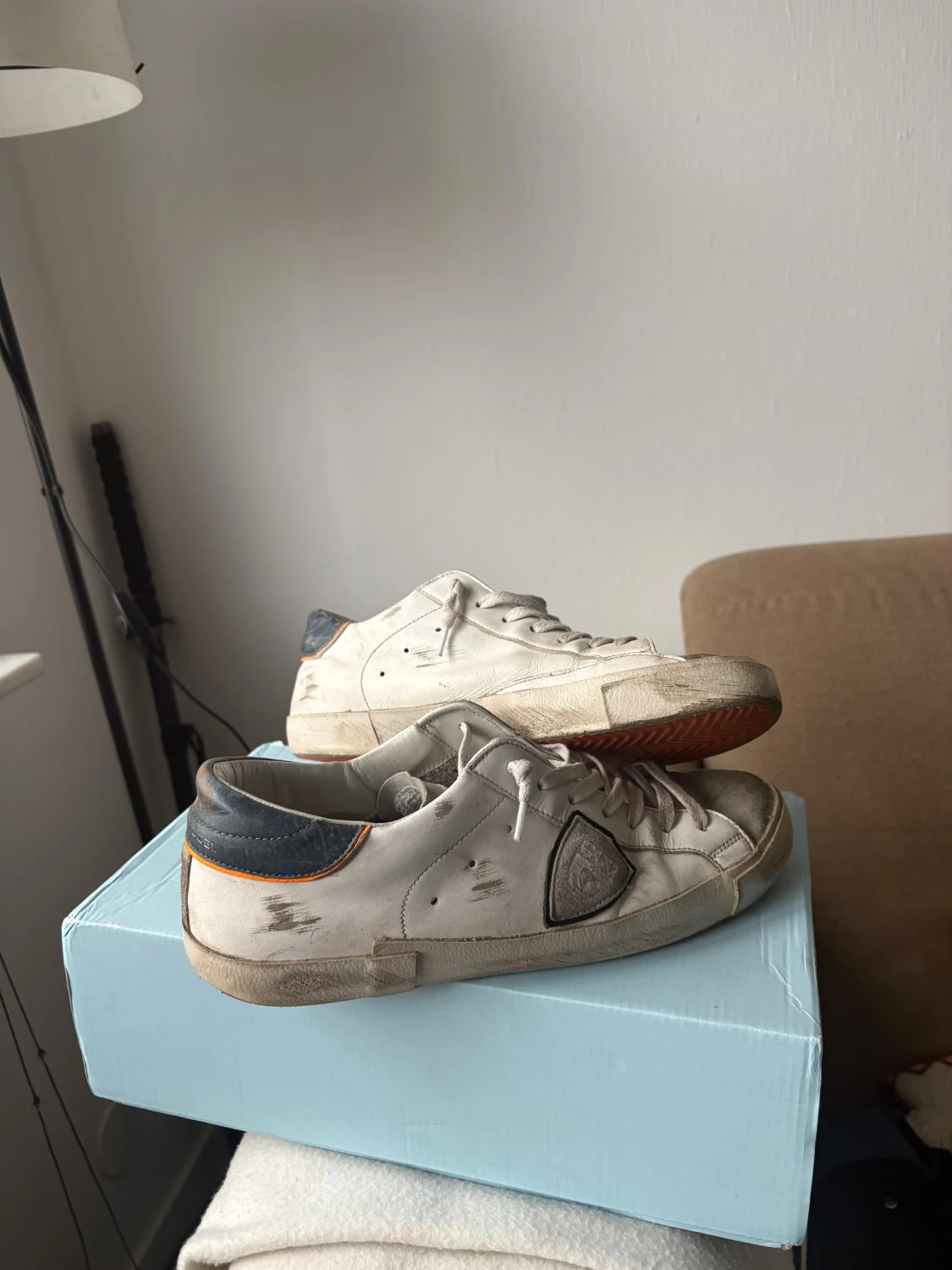 Philippe Model Low sneakers vit