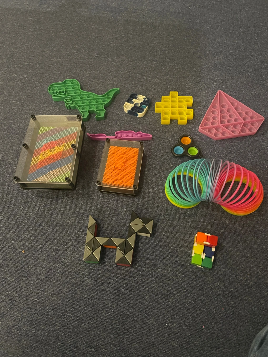 Fidget och sensoriska leksaker, mixad samling - 