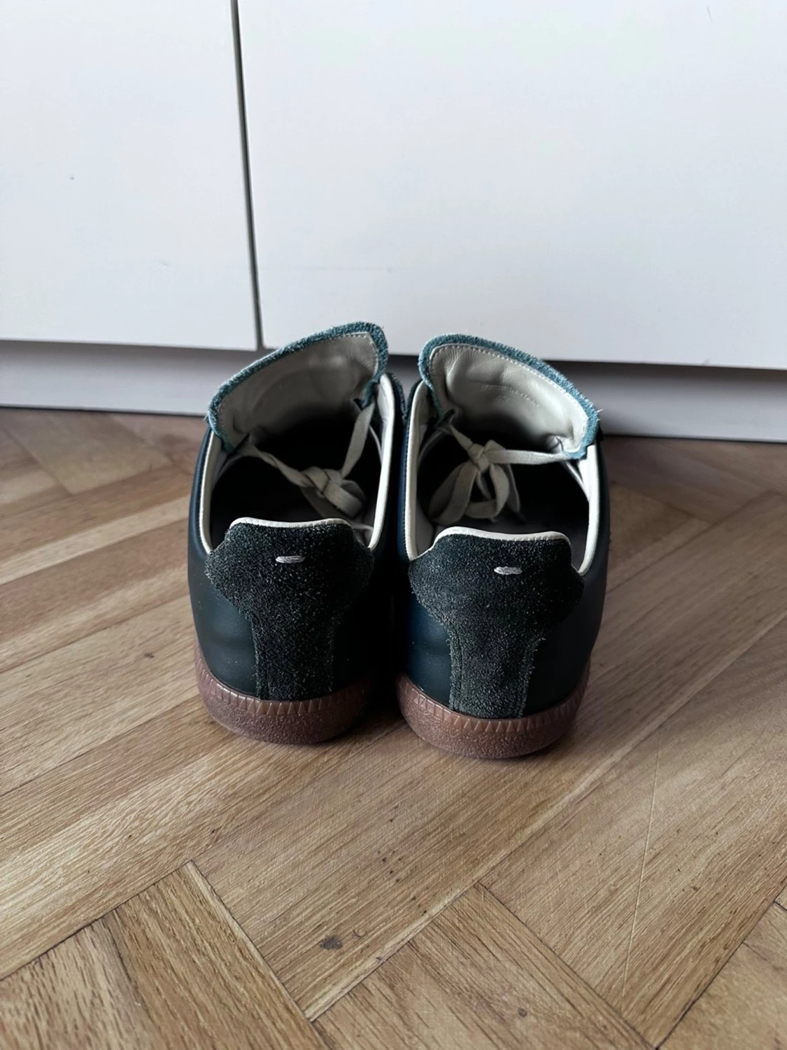 Maison Margiela oliv gröna sneakers - 1
