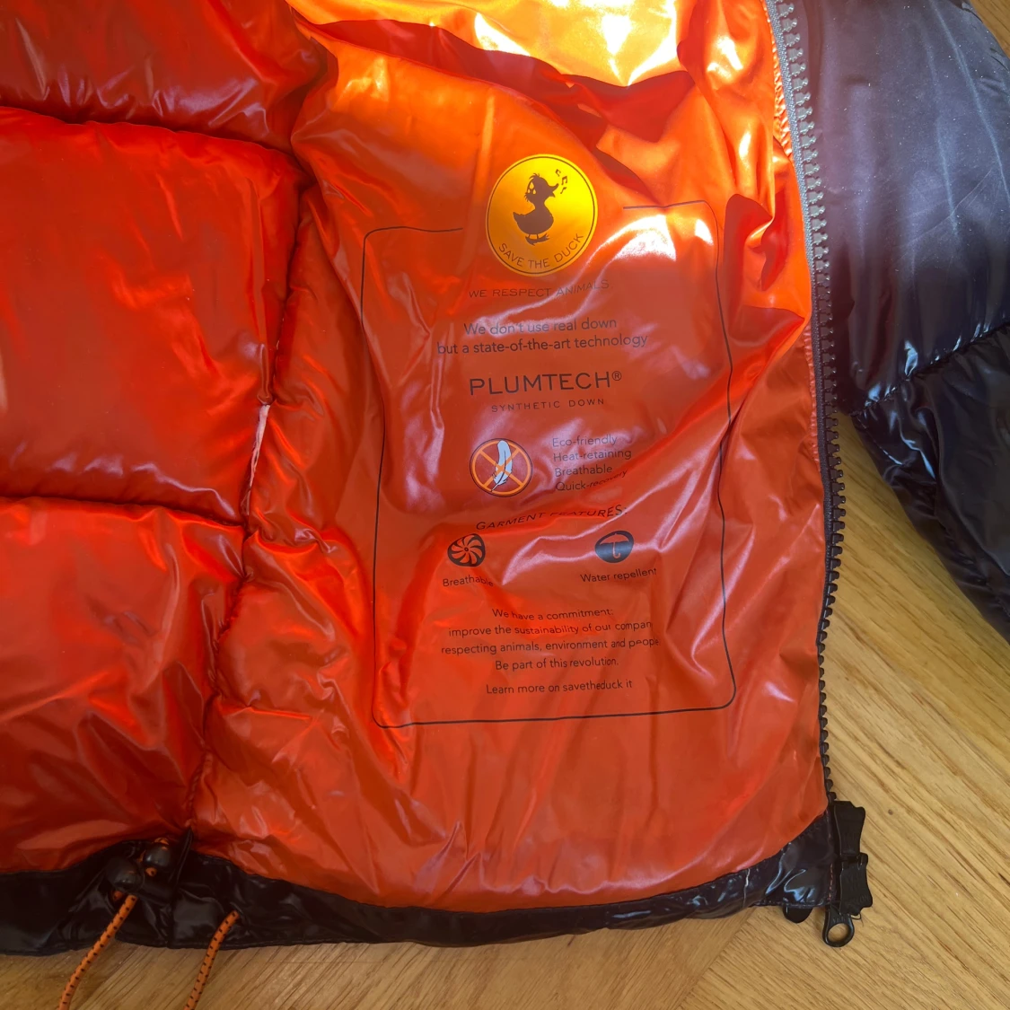 Svart pufferjacka Save The Duck - 4