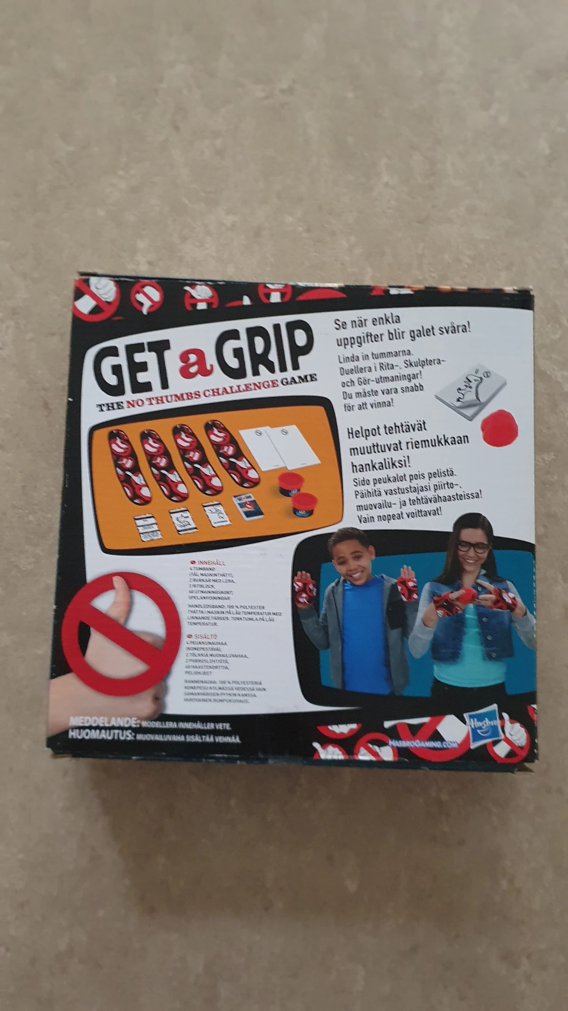 Get a Grip - The No Thumbs Challenge Game
