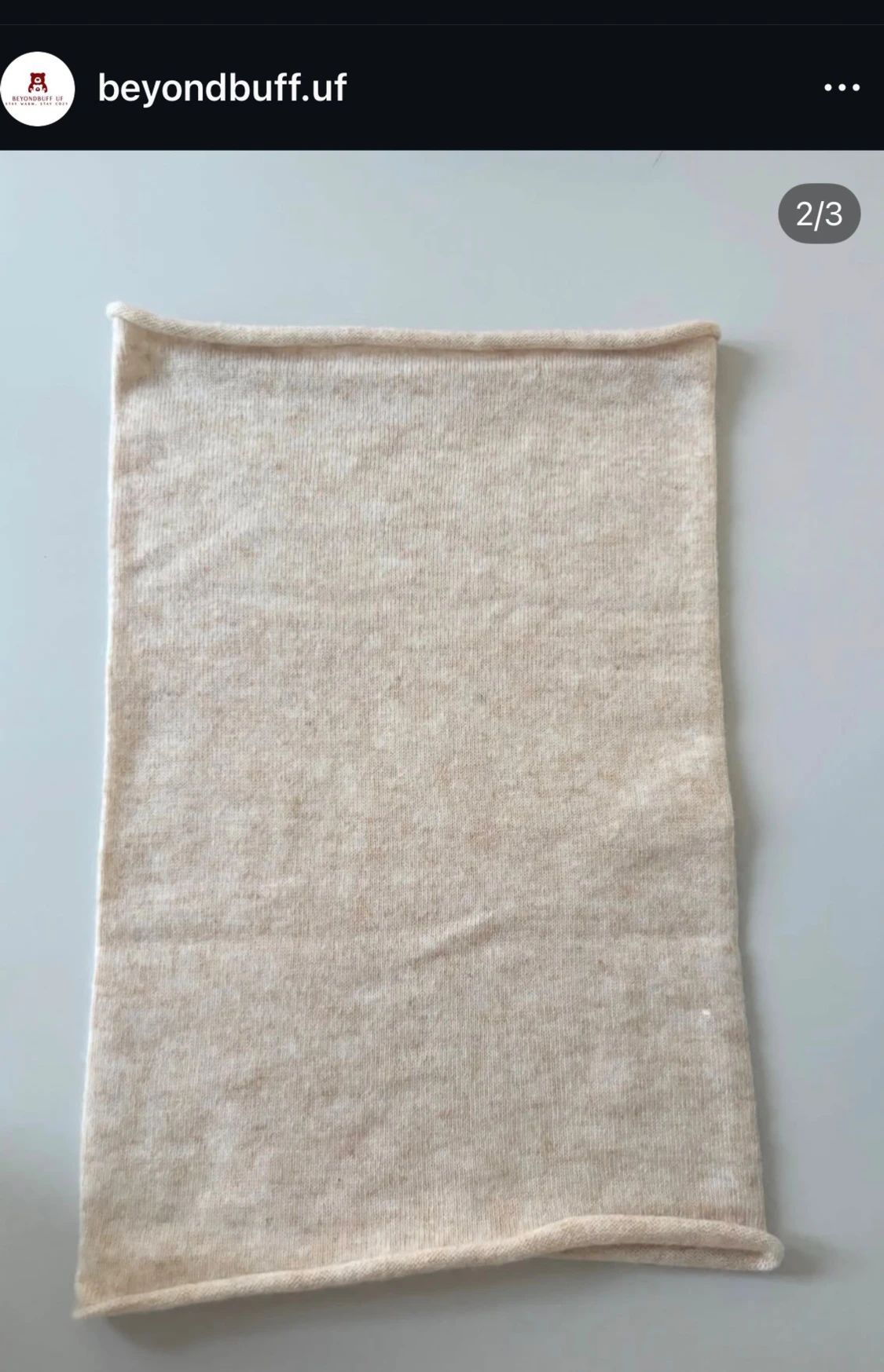 Kashmir buff - sand - 2