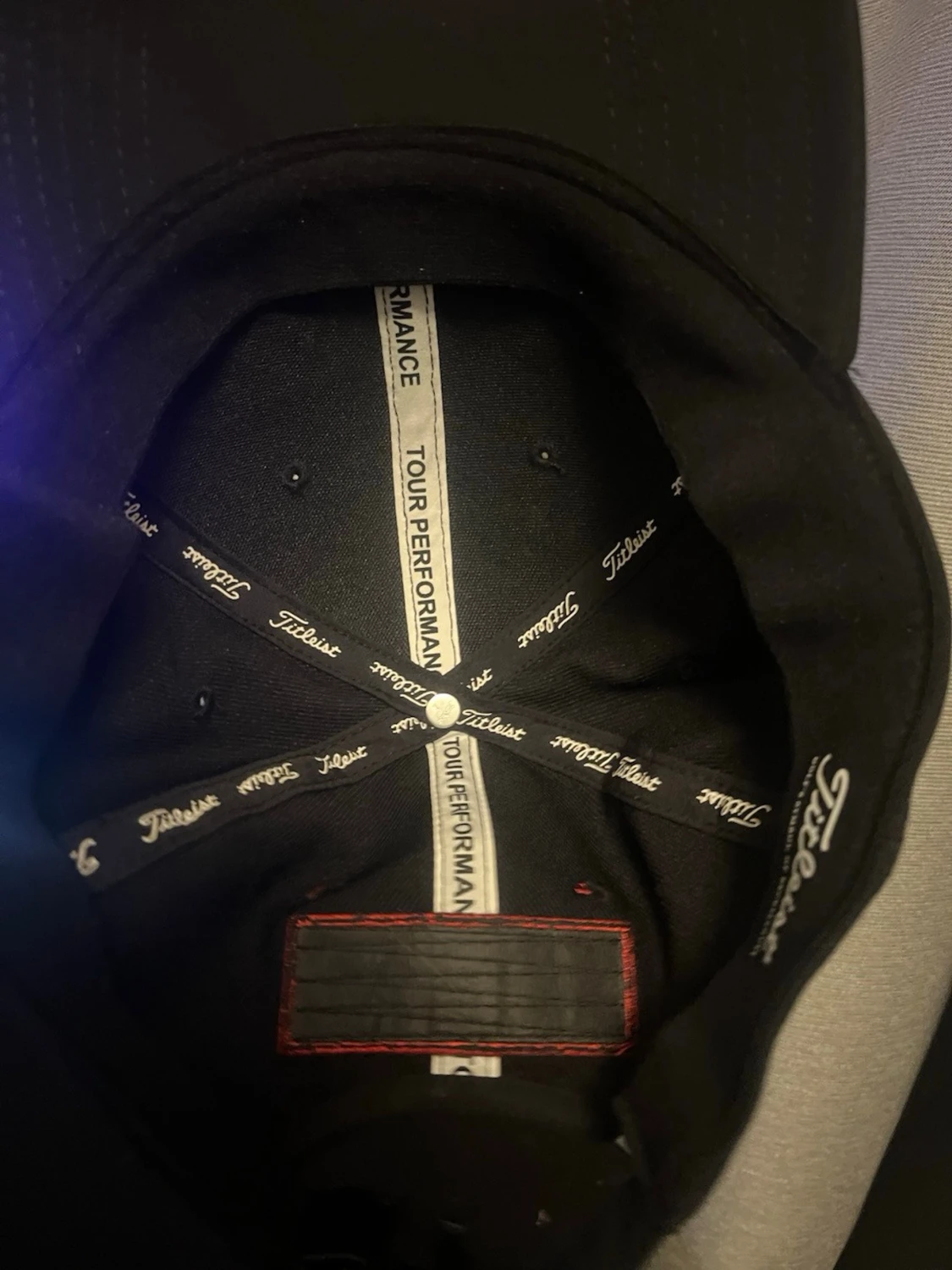 Svart Titleist keps FJ - 2