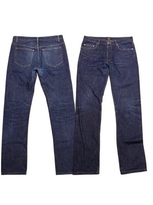 A.P.C. Selvedge jeans  - Midja 41. Längd 107. Fotöppning 20. Mycket bra skick. Pris går att diskutera.
