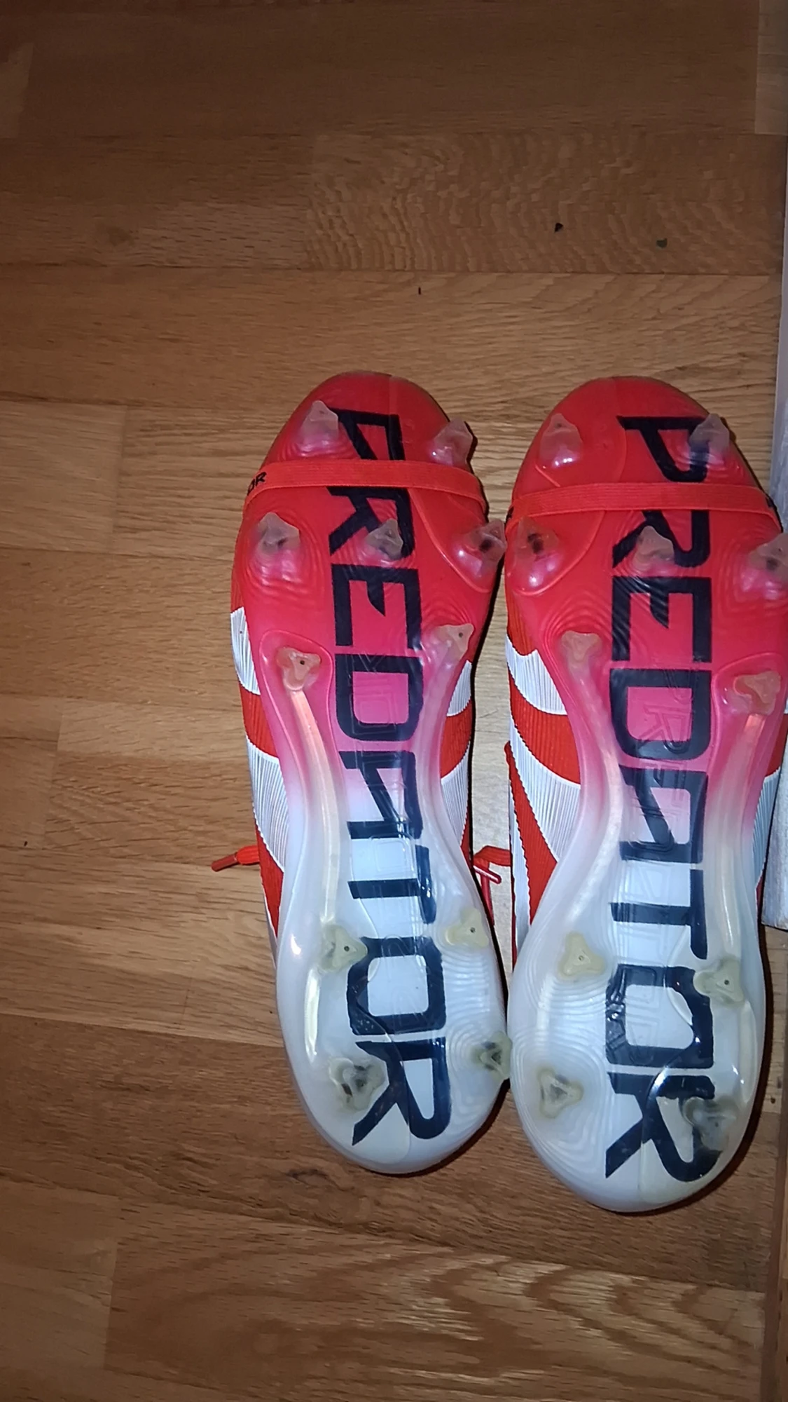 Adidas Predator Elite fotbollsskor röd/vit - 1