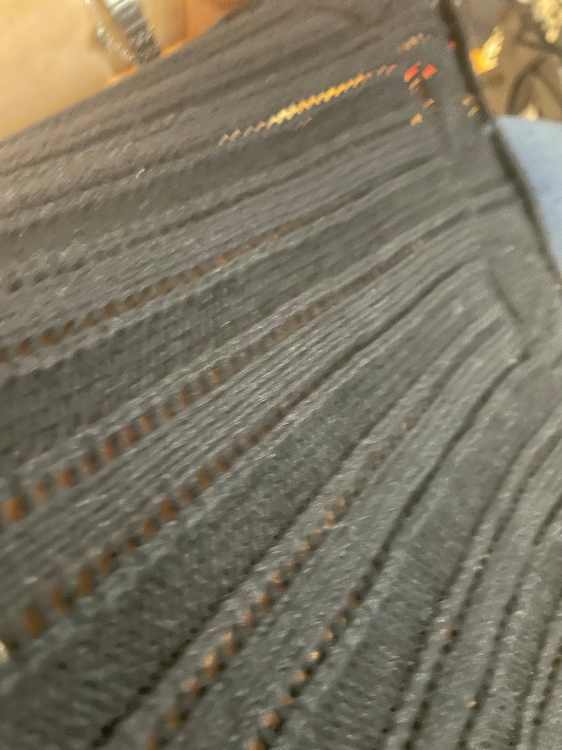 Svart stickad blus från ONLY - 1