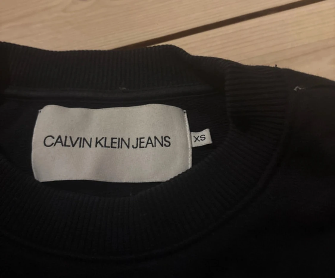Svart långärmad t-shirt Calvin Klein Jeans - 1