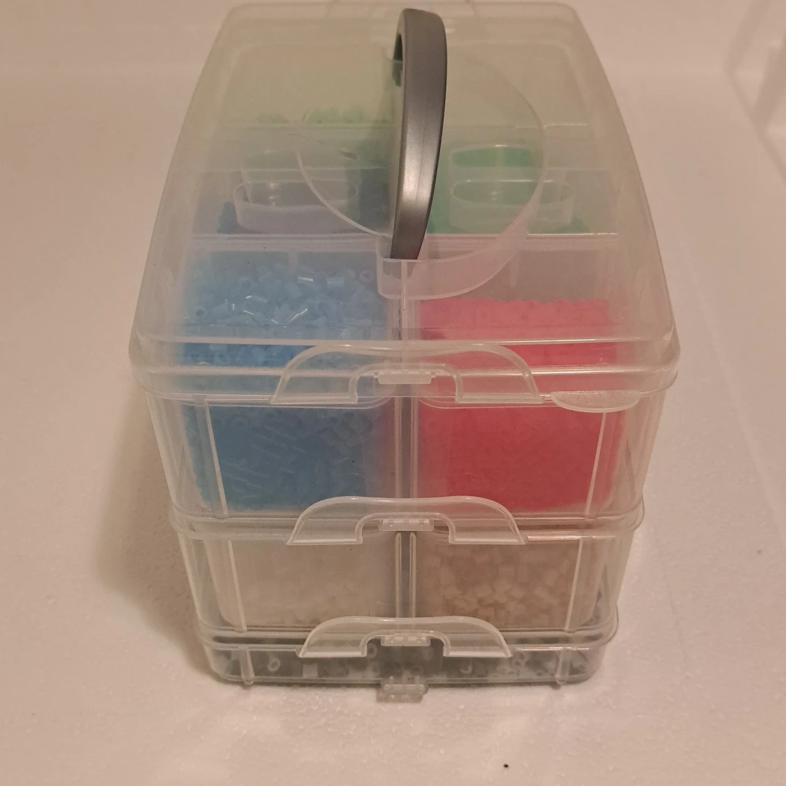 Förvaringsboxar med nabbi pärlor - 1