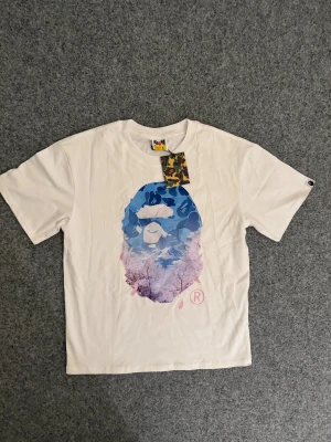 Bape white T shirt - Size XL. As new