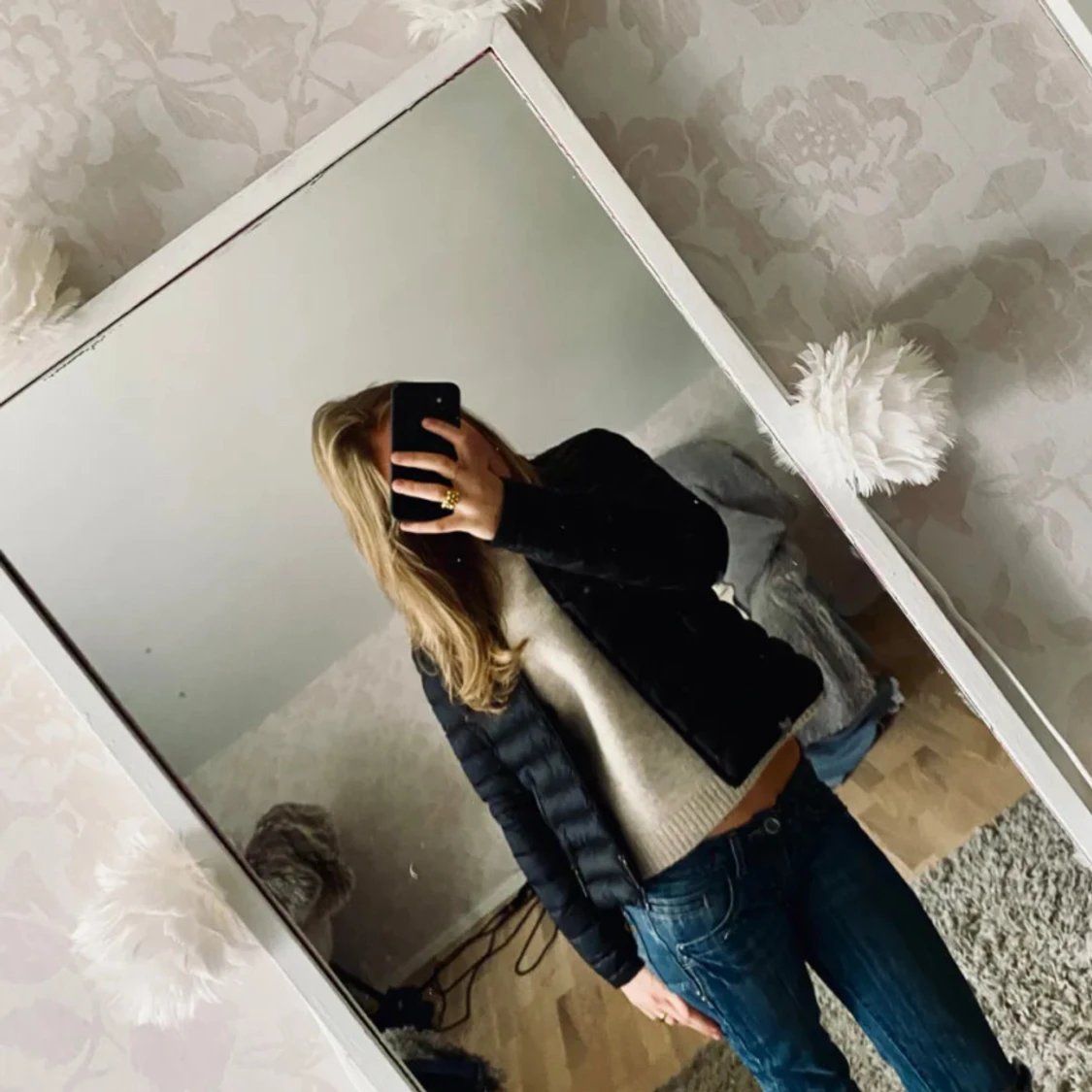 Svart peak performance jacka