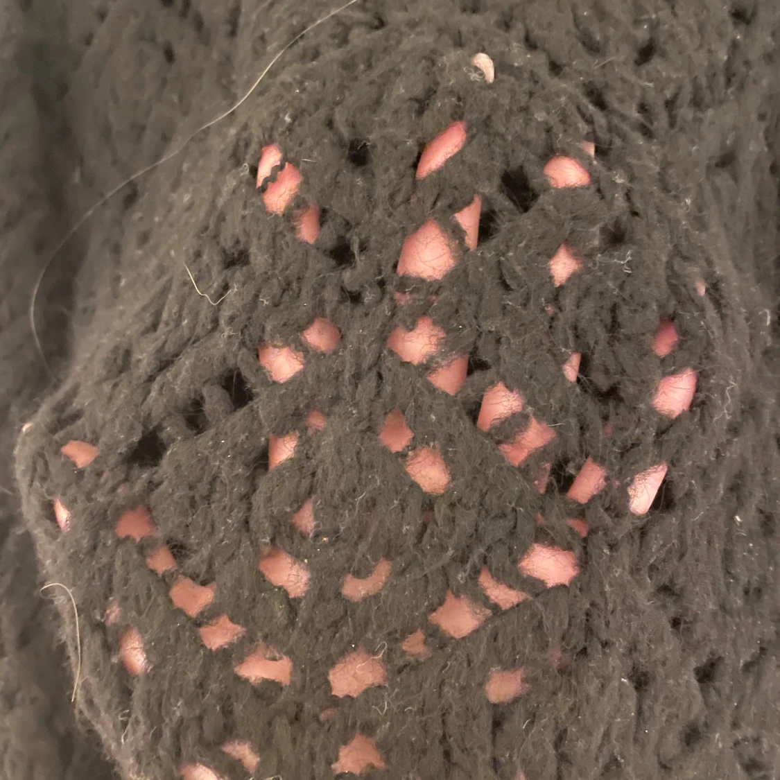 Svart stickad tröja från Zara - 2